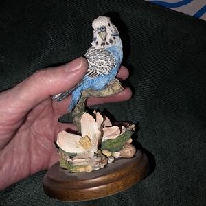 Hand Painted Clematis Figurine